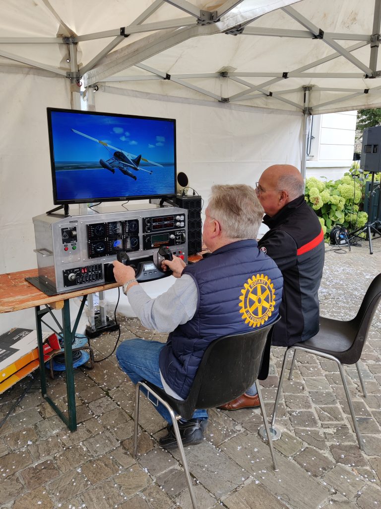 animation simulateur de vol rotomobile 2025
